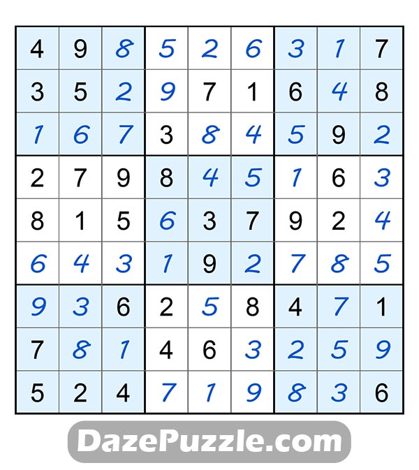puzzle page sudoku 8 april 2025 answer