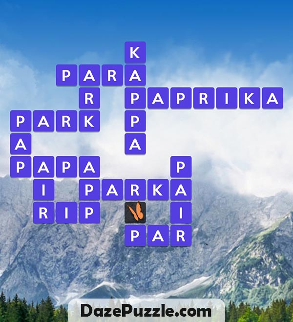 wordscapes april 20 2025 daily puzzle answers