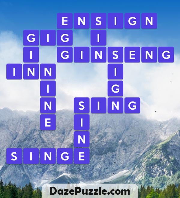 wordscapes april 25 2025 daily puzzle answers