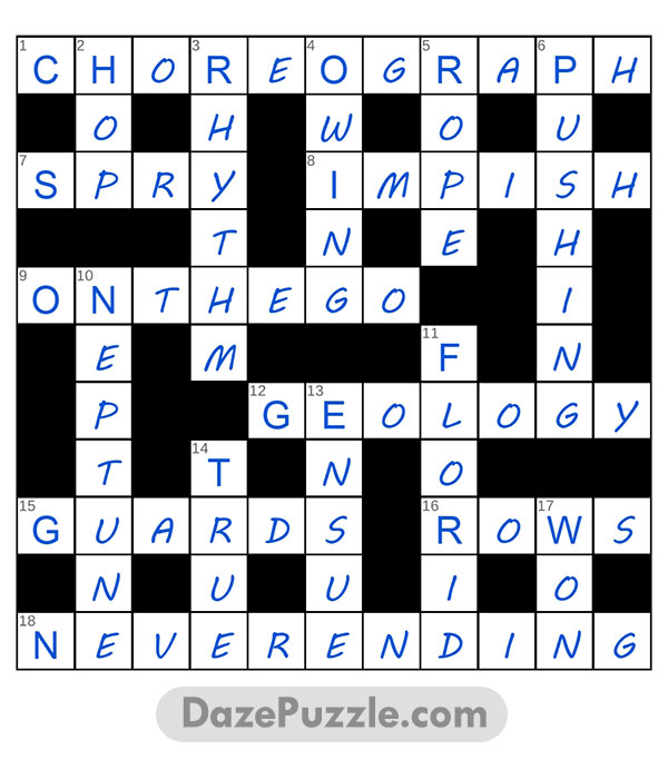 puzzle page crossword 19 may 2025 answer