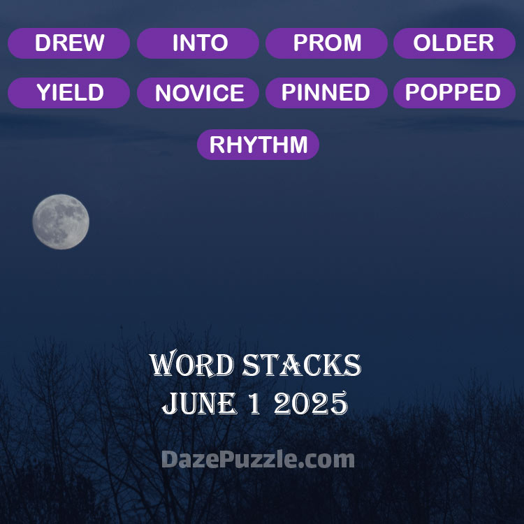 word stacks june 1 2025