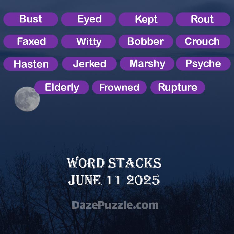 word stacks june 11 2025