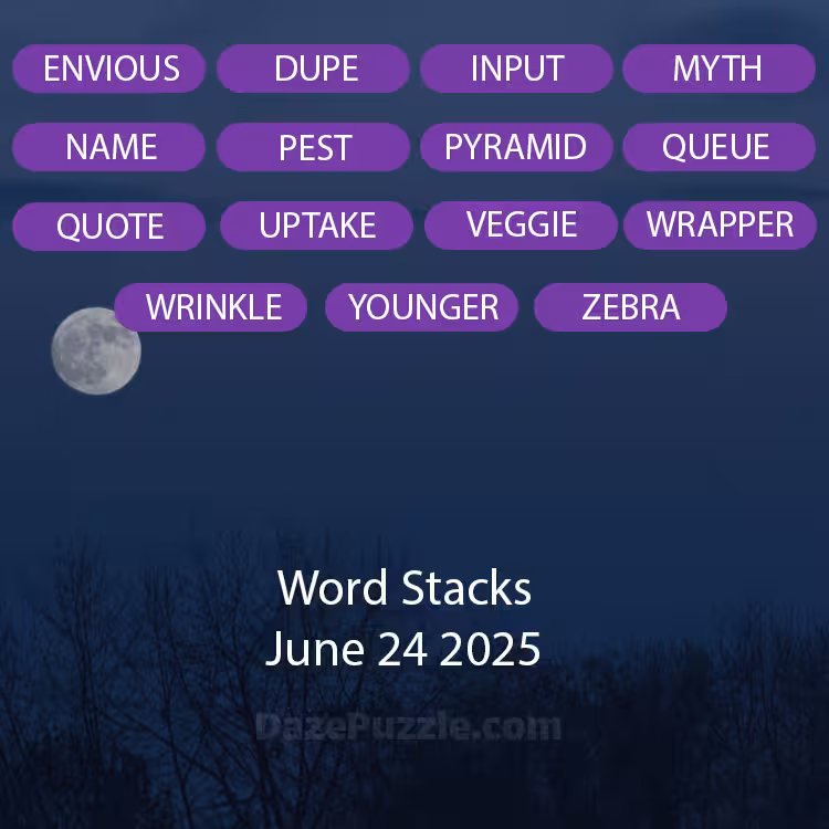 word stacks june 24 2025