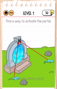 Brain Test 2 Quest for brainiac level 1 answer 1