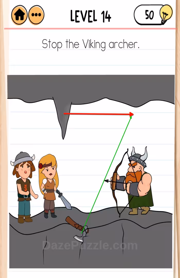 Brain Test 2 Quest for brainiac level 14 answer 1