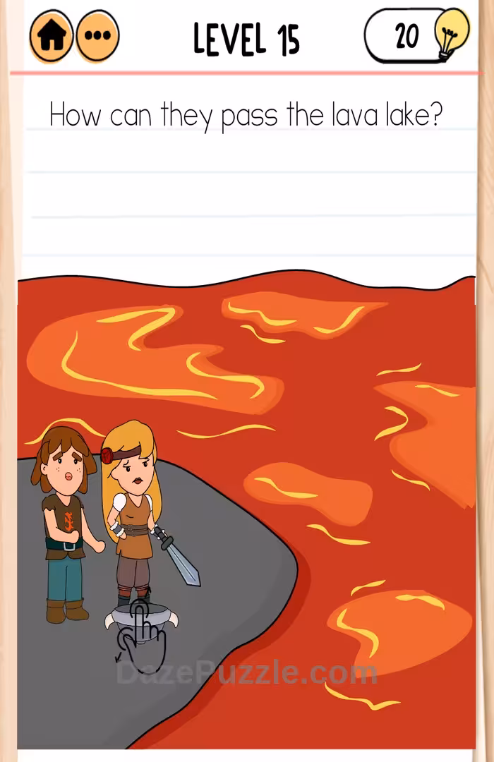 Brain Test 2 Quest for brainiac level 15 answer 2