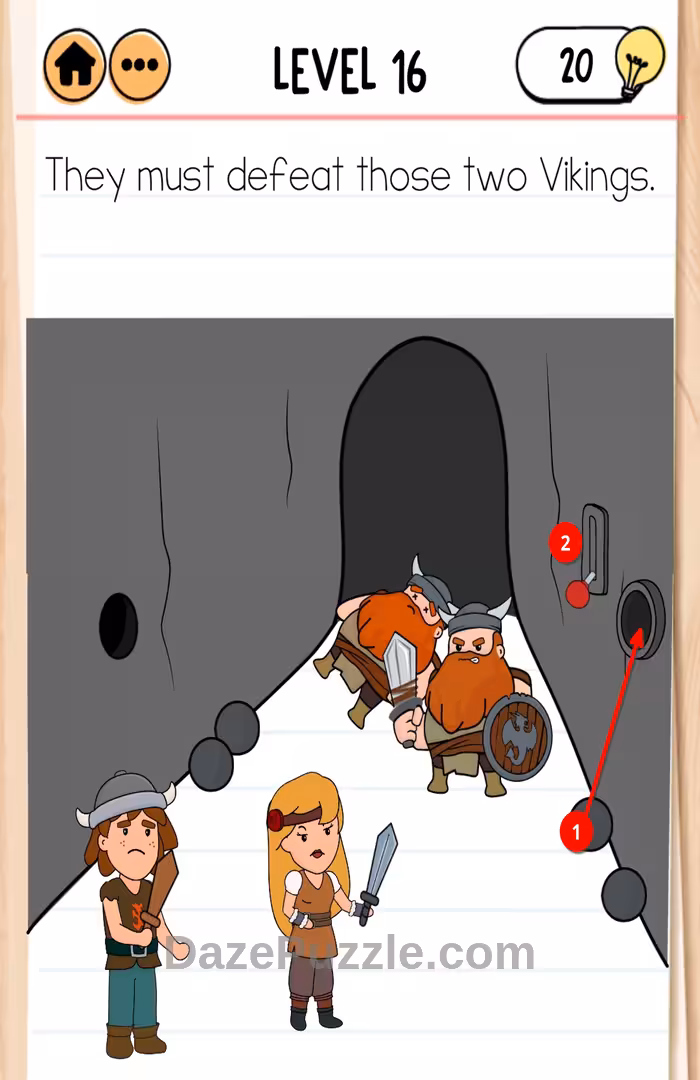Brain Test 2 Quest for brainiac level 16 answer 3