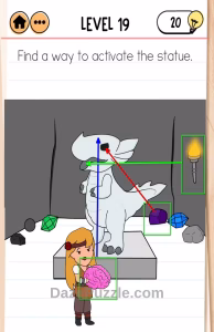 Brain Test 2 Quest for brainiac level 19 answer 1