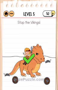 Brain Test 2 Quest for brainiac level 5 answer 1