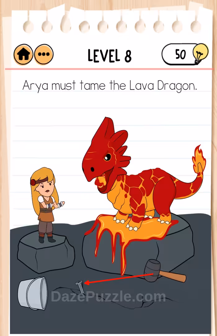 Brain Test 2 Quest for brainiac level 8 answer 3