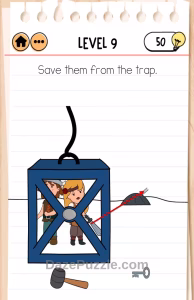 Brain Test 2 Quest for brainiac level 9 answer 2