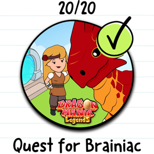 brain test 2 quest for brainiac logo
