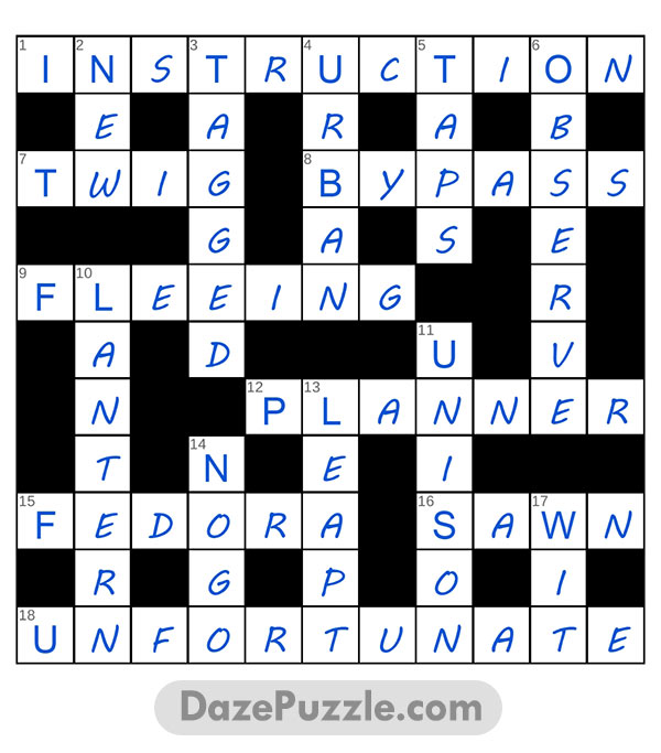 puzzle page crossword 21 july 2025 answer
