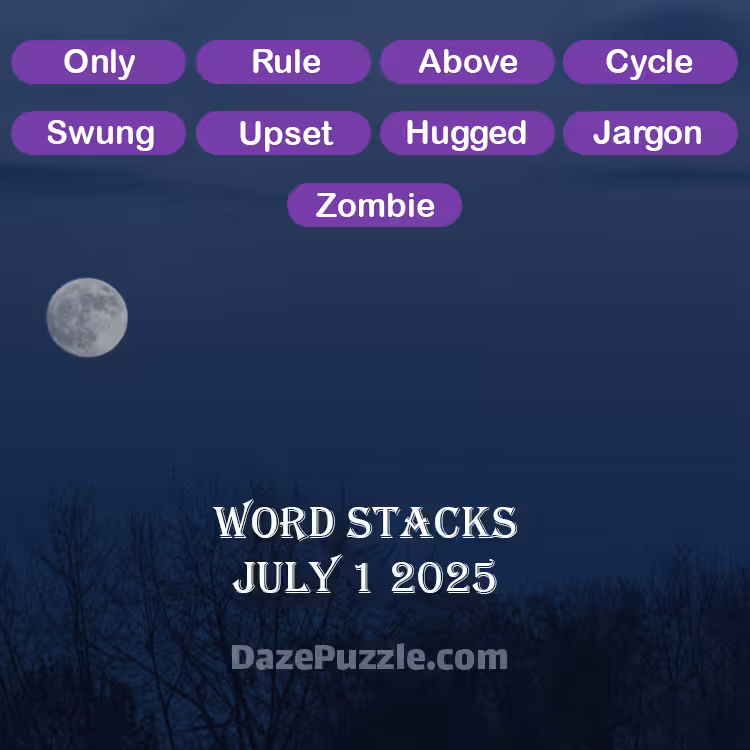 word stacks july 1 2025