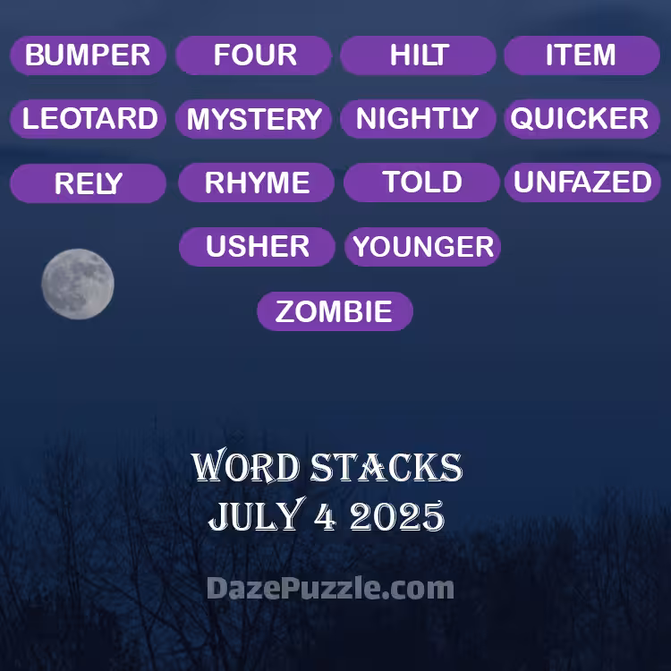 word stacks july 4 2025
