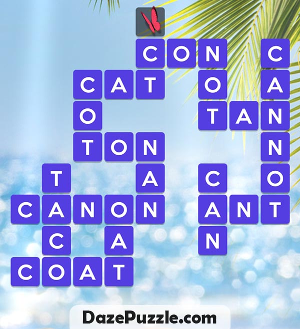 wordscapes july 25 2025 daily puzzle answers