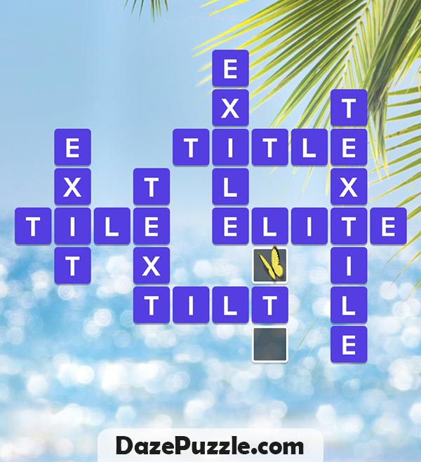 wordscapes july 26 2025 daily puzzle answers