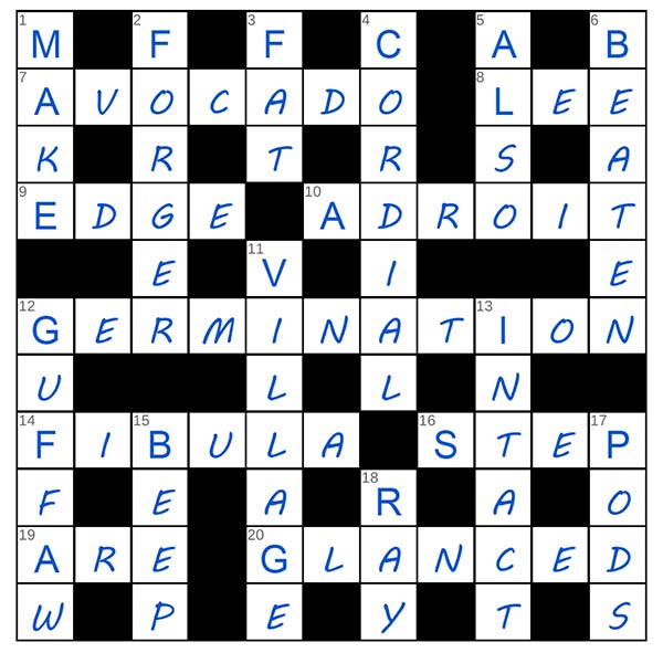 puzzle page crossword 14 august 2025