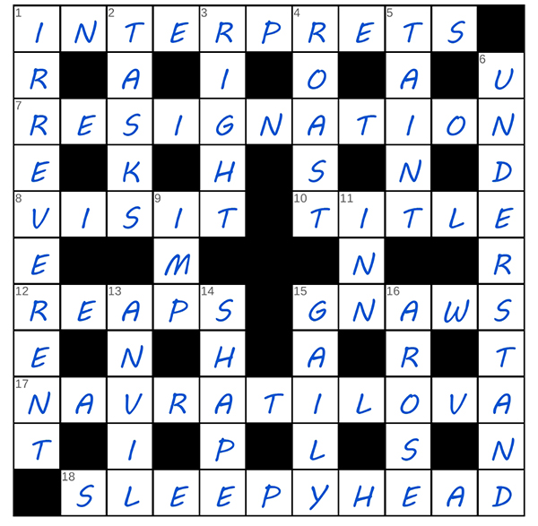 puzzle page crossword 11 september 2025 answer