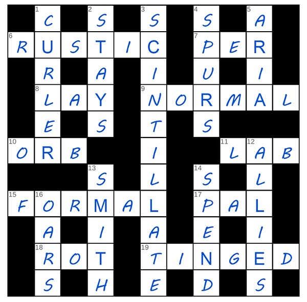 puzzle page crossword 20 september 2025 answer