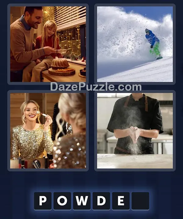 4 Pics 1 Word December 12 2025 Daily Bonus Puzzle