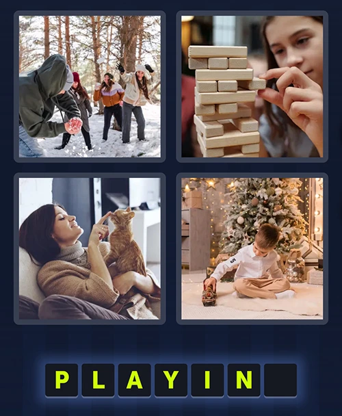 4 Pics 1 Word December 18 2025 Daily Bonus Puzzle