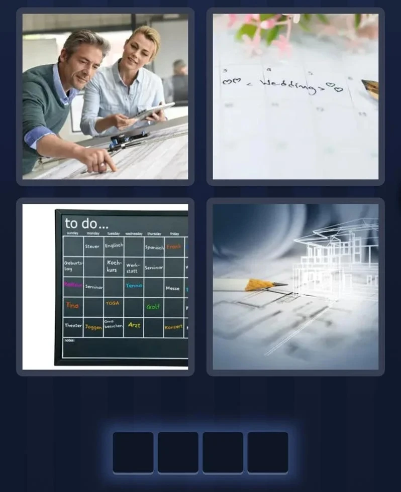4 Pics 1 Word January 12 2026 Daily Puzzle