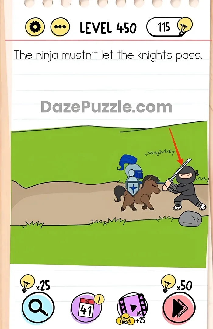 Brain Test Tricky Puzzles Level 450 (2)
