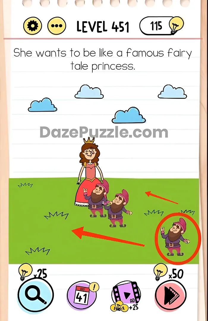 Brain Test Tricky Puzzles Level 451 (2)