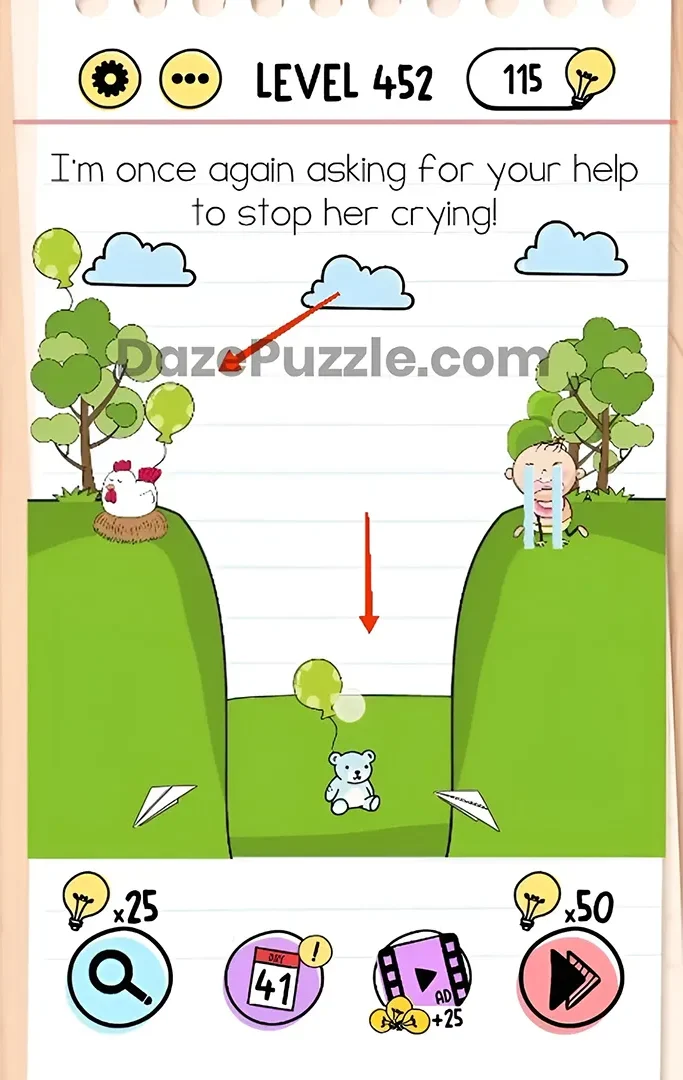 Brain Test Tricky Puzzles Level 452 (2)