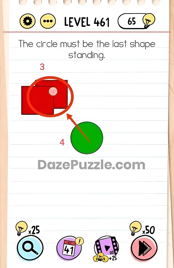 Brain Test Tricky Puzzles Level 461 (2)