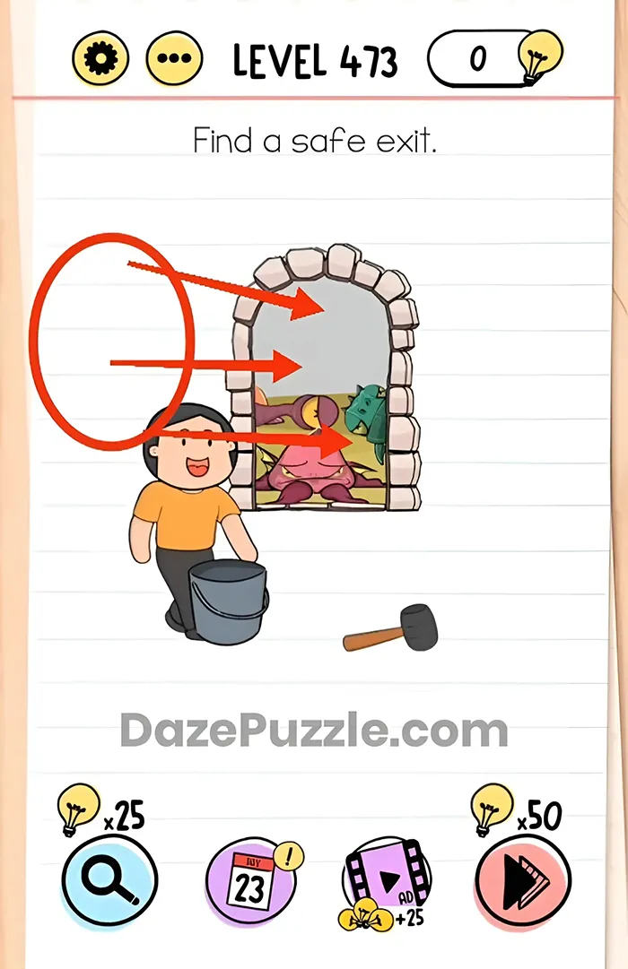 Brain Test Tricky Puzzles Level 473