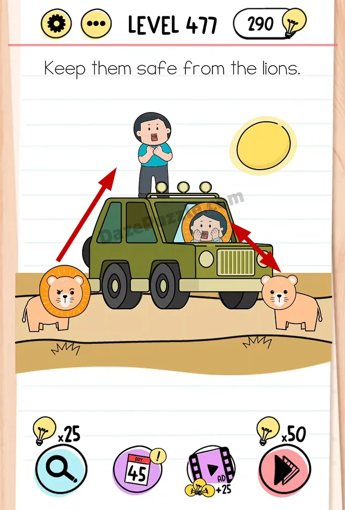 Brain Test Tricky Puzzles Level 477
