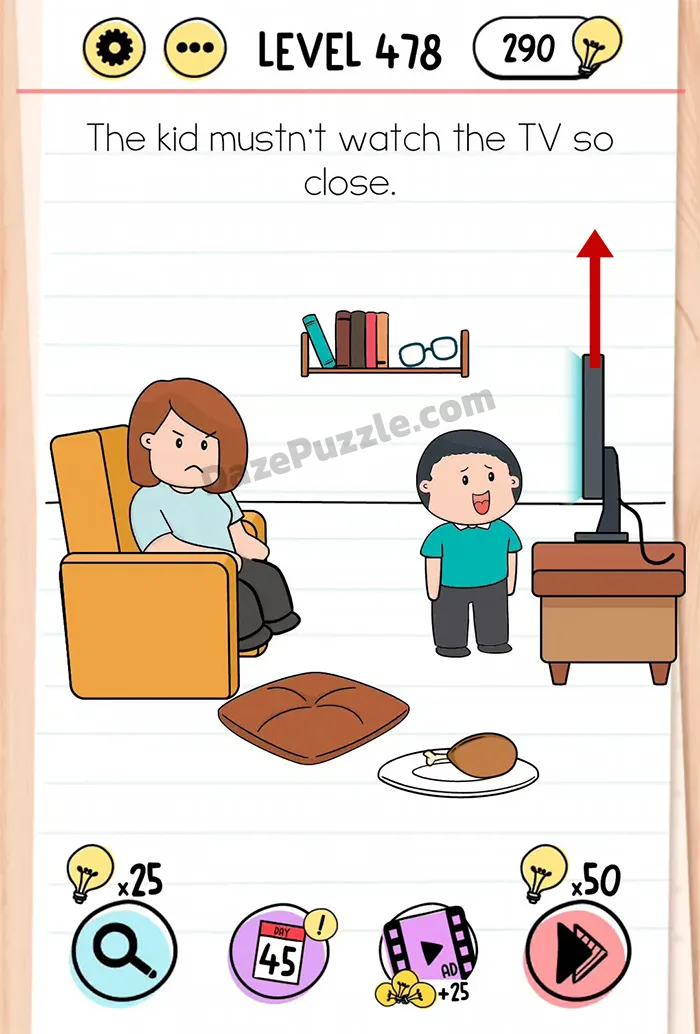 Brain Test Tricky Puzzles Level 478