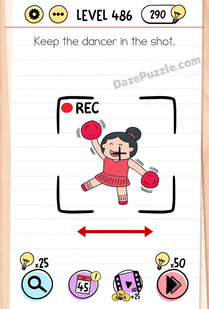 Brain Test Tricky Puzzles Level 486