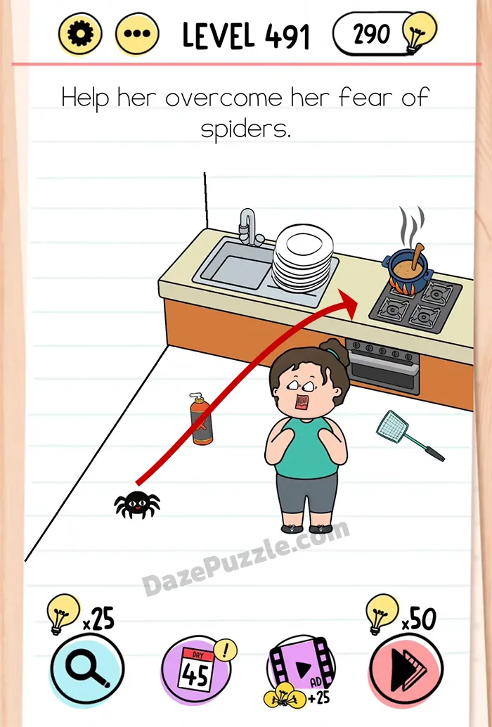 Brain Test Tricky Puzzles Level 491 (2)