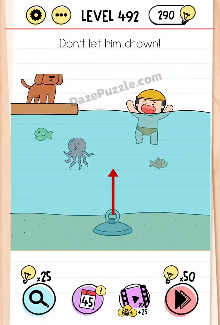 Brain Test Tricky Puzzles Level 492 (2)