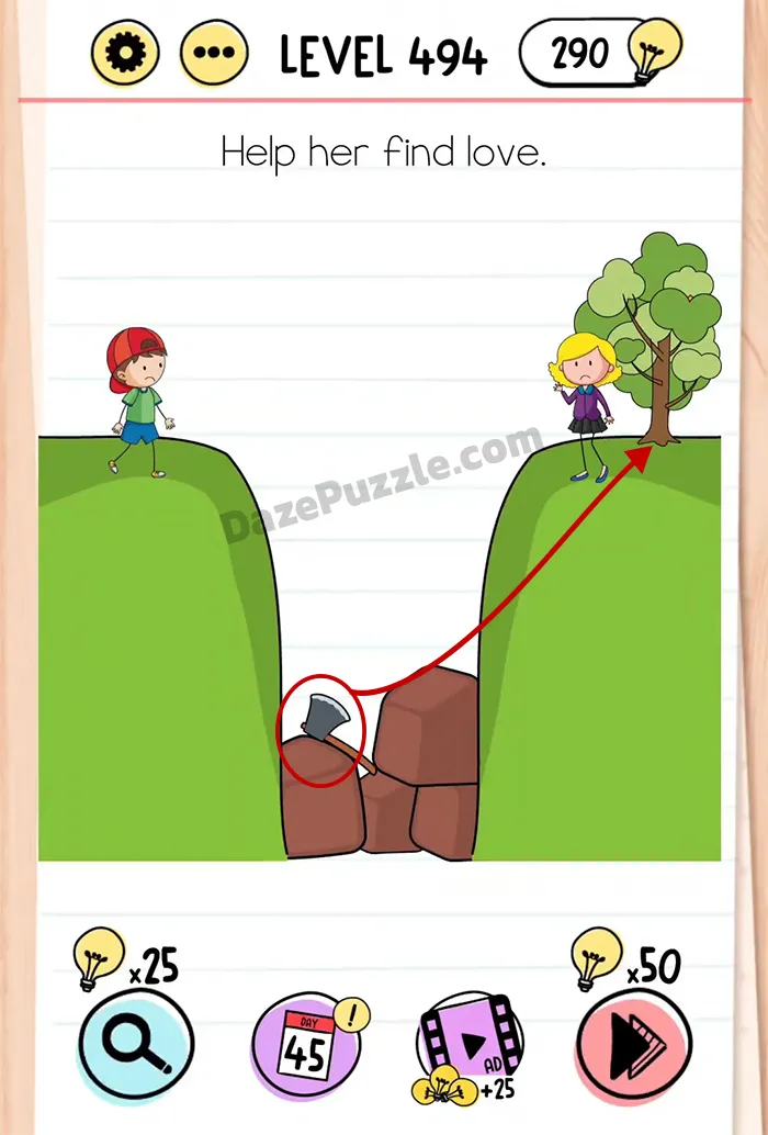 Brain Test Tricky Puzzles Level 494