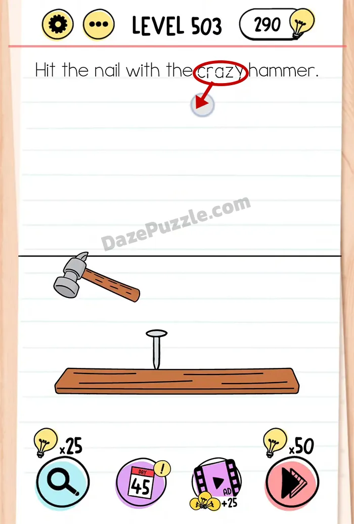 Brain Test Tricky Puzzles Level 503
