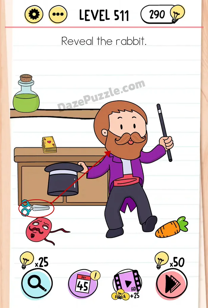 Brain Test Tricky Puzzles Level 511
