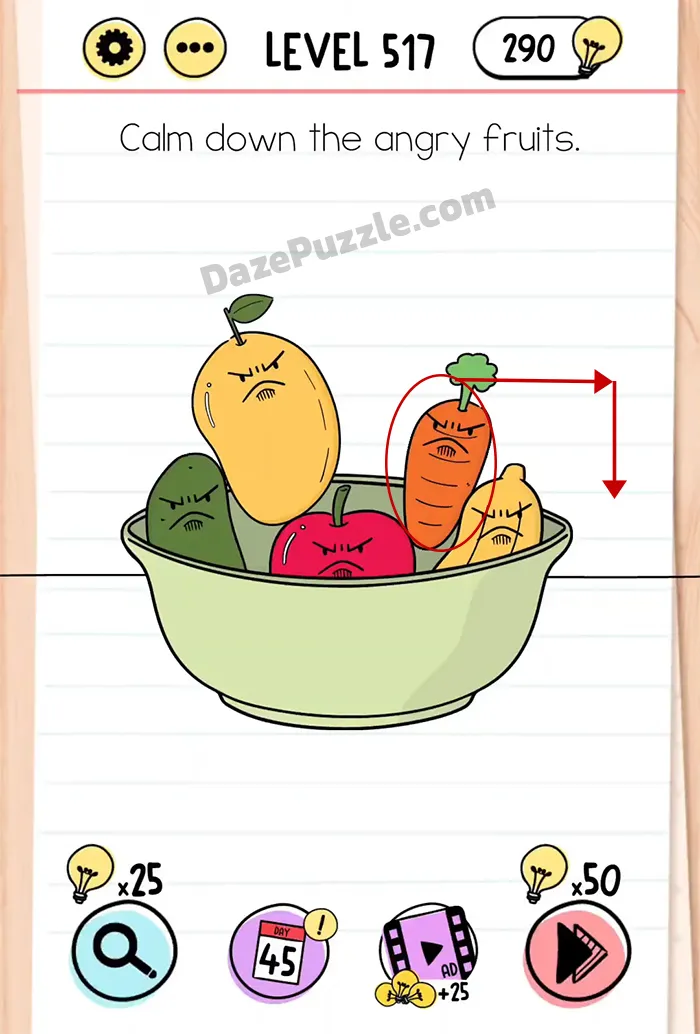 Brain Test Tricky Puzzles Level 517