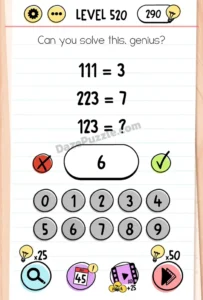 Brain Test Tricky Puzzles Level 520