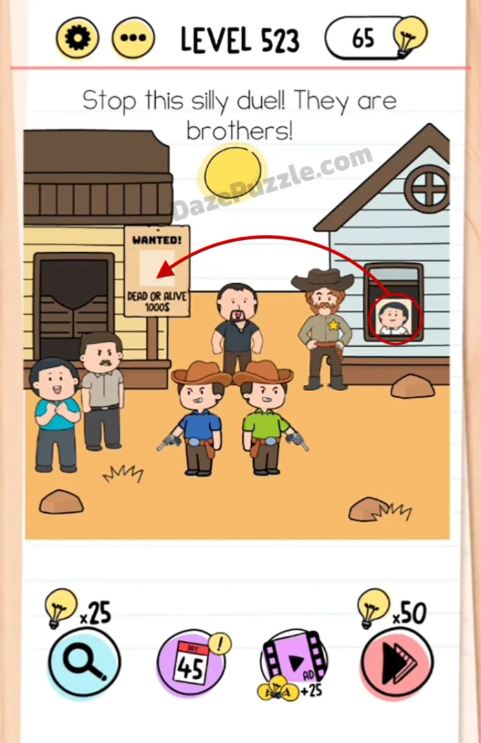 Brain Test Tricky Puzzles Level 523