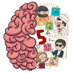 brain test 5 logo