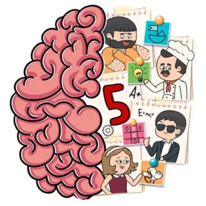 brain test 5 logo