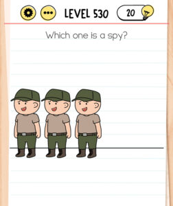 Brain Test Level 530 Which one is a spy?