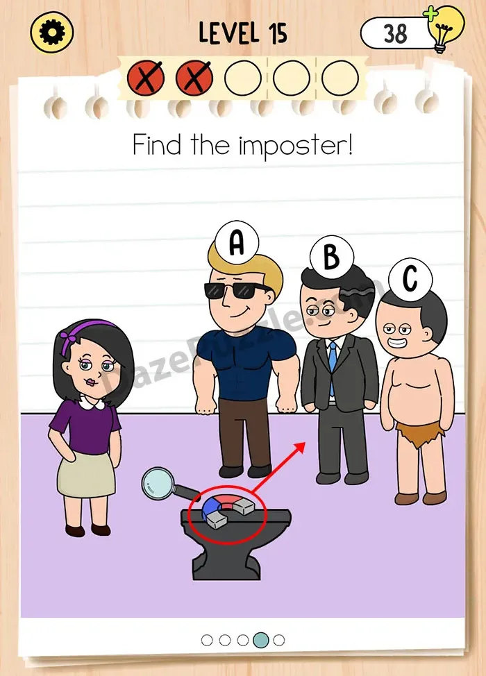 Brain Test 5 Level 15 Part 4