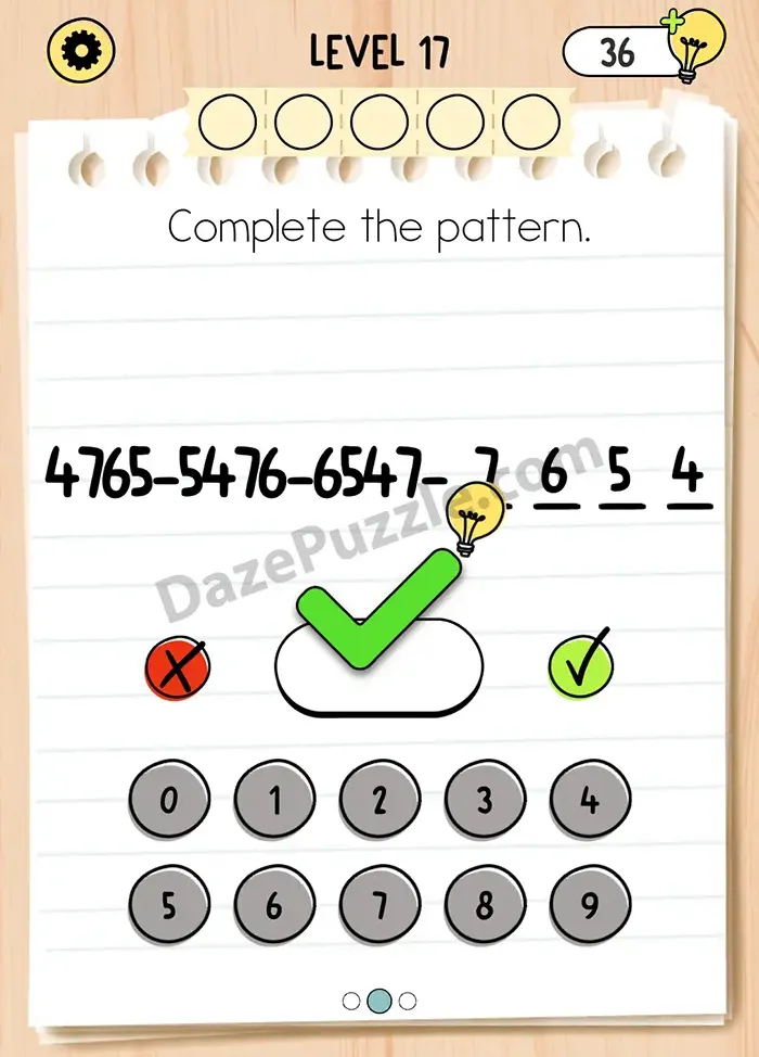 Brain Test 5 Level 17 Part 2