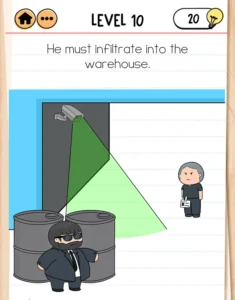 Brain Test 2 Agent Bubba Level 10