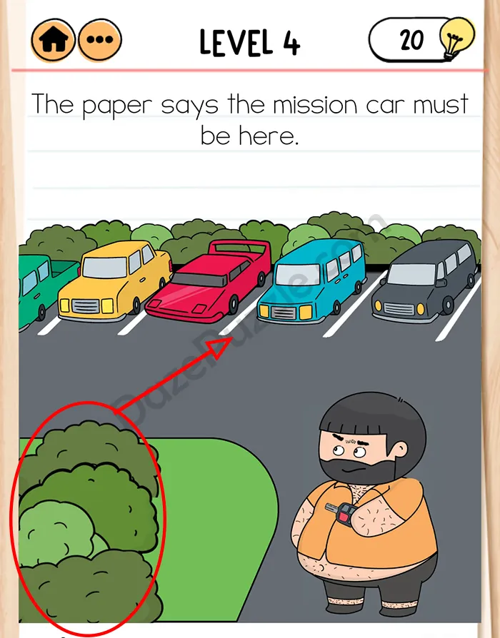 brain test 2 Agent Bubba level 4 answer